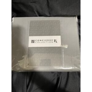 Concierge Collection 4 Piece Standard Full Sheet Set in Gray - BRAND NEW